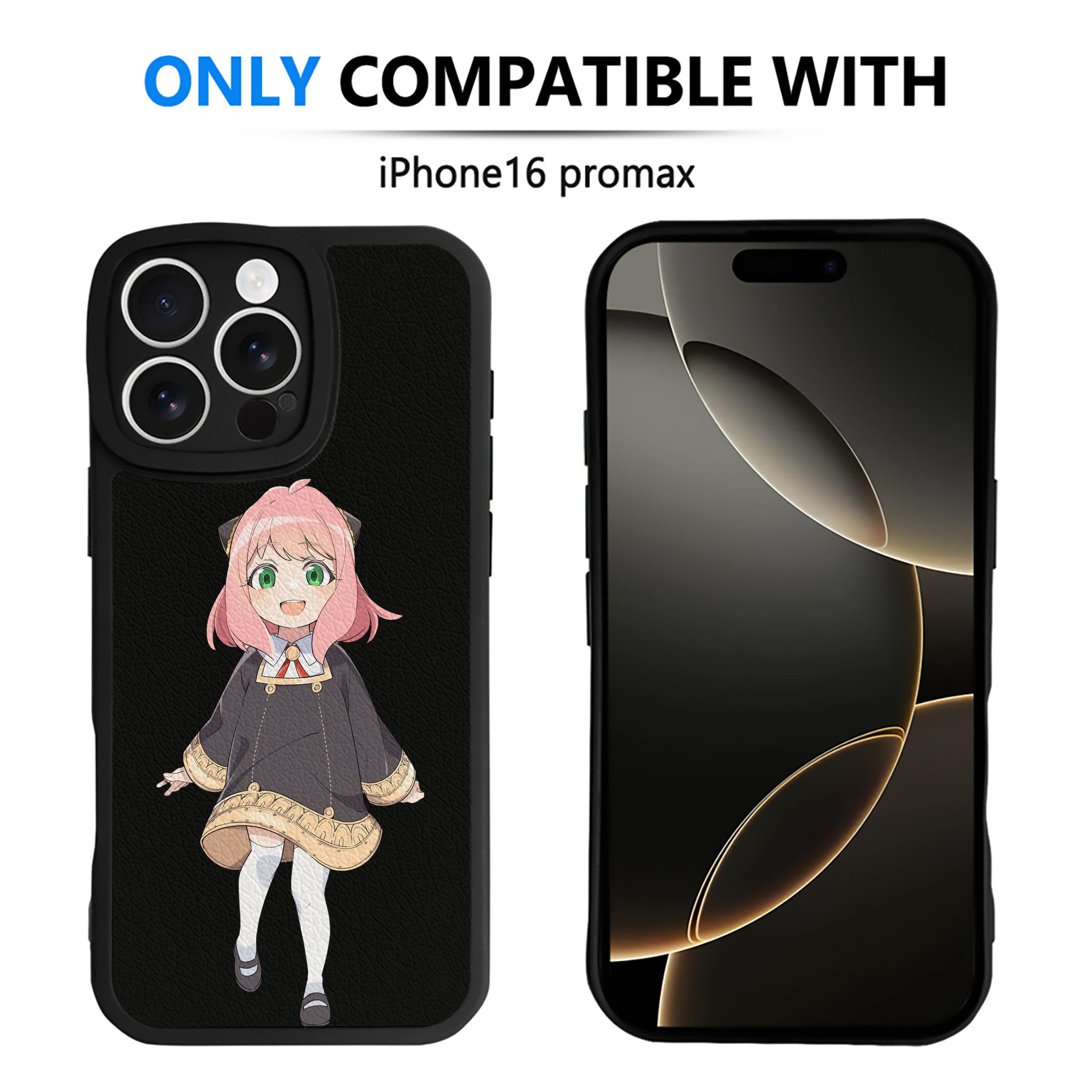（画像用） SPY×FAMILY间谍家家酒 【iPhone 16シリーズ対応】シリコンスマホケース（レザー調） 材質：シリコン